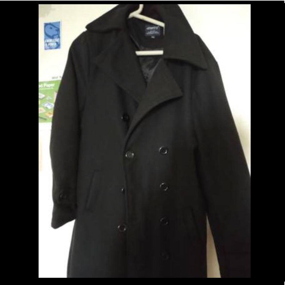 Men’s slim fit long coat